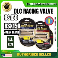 RS150 / RSX150 RACING DLC RACING VALVE IN VALVE EX VALVE SET 20MM 21MM 22MM 23MM 24MM 25MM 100% ORIG