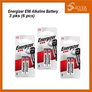 3pks(6pcs) Energizer E96(×2) AAAA Alkaline Battery