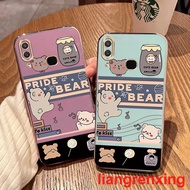 Casing huawei y7 2019 huawei y9 2019 huawei y7 pro 2019 phone case Softcase Electroplated silicone shockproof Protective Bumper Cover new design Cartoon animals DDXT02