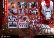 平放全新未開連啡盒 Hot Toys hottoys Iron Man Mark V Mark 5 1/6 Diecast MMS400 d18 MMS400-D18 Reissue 漫威 鋼鐵人鋼鐵