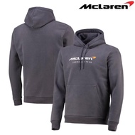 2023 Newest F1 Racing Hooded Sweat +  Mclaren Team F1 Softshell Jacket + Men&Women Spring Long Sleev