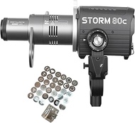 Mini Optical Snoot for Aputure Storm 80C COB Light, Includes 33 Gobo Filters and Clear PVC Gobo Albu