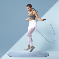 8mm加厚TPE有氧跳繩墊-圓形/橢圓形 4色任選 超慢跑墊