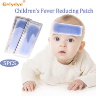 5PCS, Baby Fever-Reducing Gel Patch, Fever-Reducing Patch, Children's Herbal Pain-Relieving Patch, P