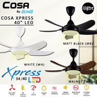 CLEARANCE! Alpha Cosa Xpress LED 54 / 40 3 Color LED AC Motor Remote Control Ceiling Fan