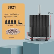 New Big Bio Sponge Filter for Aquarium Fish Tank Shrimp Pond Air Pump Biochemical Filtration Noisele