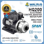 WALRUS HQ200B HQ400B HQ800B Electronic Control Booster Water Pump