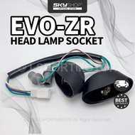 DEMAK EVO-ZR HEAD LAMP SOCKET FRONT DEPAN LAMPU KEPALA SOCKET WIRE WIRING EVOZR 110 EVOZR110 EVO ZR 