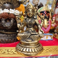 Mother Lakshmi Is 4 Inches Tall. Brass.600Grams.
