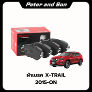 Brembo ผ้าเบรคหน้า-หลัง NISSAN X-TRAIL T30 T31 ปี 2005-2013 / X-TRAIL T32  ปี 2015 - ขึ้นไป