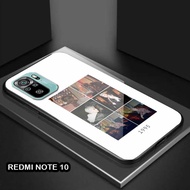 Softcase Glass for Redmi Note 10 | GK24 | Case Hp Xiaomi Redmi Note 10 | Case Xiaomi Redmi Note 10 |