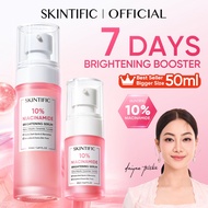 SKINTIFIC 10%Niacinamide Brightening Serum muka Radiance Whitening Glowing Essence Skincare Fade Dar