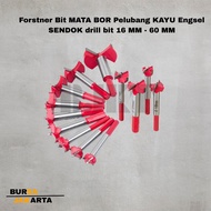 Mata Bor Forstner Bit Pelubang Kayu Engsel Sendok 16 - 60 MM Wood TCT Wood Hole Saw
