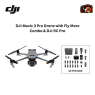 DJI Mavic 3 Pro Drone with Fly More Combo &amp; DJI RC Pro