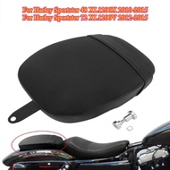 Motorcycle  PU Leather Rear Passenger Fender Seat Cushions For Harley Sportster Forty Eight 48 72 20