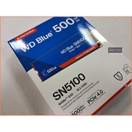 JULE 3C Club-Witten WD SN5100 500G 500GB Blue Label/NVMe/PCIe GEN4 SSD Hard Drive