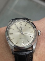 好X靚😂 經典 Rolex 5500 air king 空中霸王 全自動1520機芯 膠鏡 34mm錶面 原裝Rolex鋼扣 送代用靚皮帶 $16800
