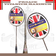 Original Pro Ace Titanium maximum Badminton Racket, Complete Bonus