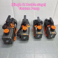 (Wired) [12CFM , 10CFM , 8CFM , 6CFM] Single & Double Stage Vacuum Pump– Pam Vakum Penyejukan & Serv
