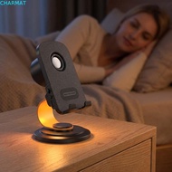 CHARMAT Mobile Phone Stand, Portable Adjustable 360° Smart Bluetooth Speaker, Bluetooth Induction Wi
