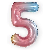 [sgstock] HOUZE LS-9495-5 16" (inch) Number Balloon - #5 Lollipop - [] []