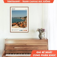 Wall paintings, Oil Paint, Split Wall Art, Split Poster, Split Photo, Split Wall Decor, Croatia Post