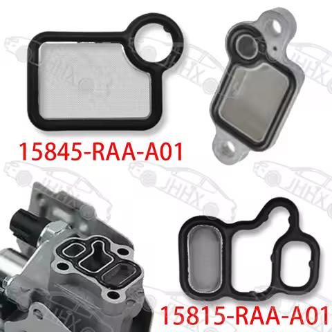 1SET for Honda Accord CRV CIVIC JAZZ FIT CITY ODYSSEY Car VTEC Solenoid Gasket VTC Filter Kit 15815-