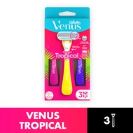 GILLETTE Venus Tropical Shavers 3s