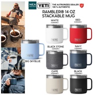[Authentic] YETI RAMBLER 14 OZ MUG WITH MAGSLIDER LID 2.0 Glass WITH