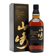 Yamazaki 18 Years Old Japanese Single Malt Whisky 70cl 43%