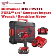 Milwaukee M18 FIW212 FUEL™ 1/2" Compact Impact Wrench / Brushless Motor
