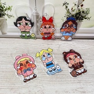 Zipper Pouch Drink Handle Cartoon Character Power Puff Cute Goodie Bag Power Puff Girl