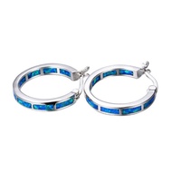 subang telinga subang emas 916 original subang emas 916 Amazon New Style Hot Sale Opal Stone Round C