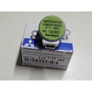 0000117 Motor E22 C33 303 Air Swing Mitsubishi (Genuine) Large Piston Green Label Sankyo 12V MSFBC20