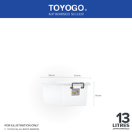 Toyogo 9703-9710 Storage Box