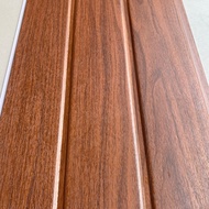 Plafon PVC Motif serat kayu coklat tua Doff 30002