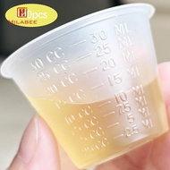 [UsusexaMY] 100Pcs Medicine Cups Graduated Cups Sample Cup Multipurpose Dispensing Cup