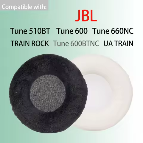 Tune 510BT Ear Cushions for JBL Tune 600 / 660NC / 600BTNC Headphones UA TRAIN ROCK Earpads Headset 