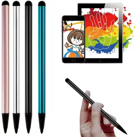 Universal Capacitive/Resistive Stylus Pen for IPhone IPad Samsung Smart Phone Tablet Touchscreen Sty