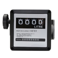 New G1 FM-120 20-120L/Min 4-bit Gasoline Fuel Petrol Oil Four Digital Flow Meter for Diesel Fuel Oil