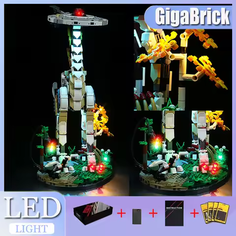 DIY LED Light Kit For LEGO 76989 Horizon Forbidden West: Tallneck (Only LED Light,Without Blocks Mod