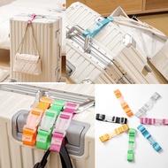 Colorful Adjustable Baggage Nylon Straps Baggage Belt Security Bag Buckle Button Aircraft Supplies T