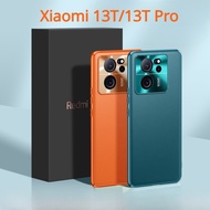 Metal Lens Protect Solid Color Xiaomi 13T Pro Mi 12T Pro Soft TPU Leather Case Mi13T Mi11 Lite Mi12 Pro Mi13 Pro Phone Cover