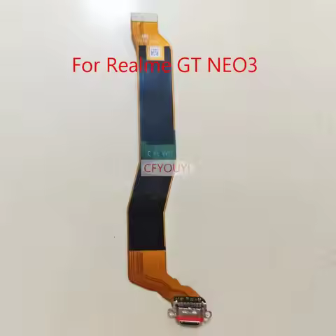 USB Charging Dock Flex Cable For Realme GT Neo 2 3 NEO2 NEO3 USB Charger Port Connector Flex Replace