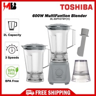 [NEW] Toshiba 2L MultiFunction Ice Crush Blender Ice Blender (600W) BL-60PH3TMY(H) 2IN1 Juice Blende