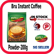 (SG Seller) Bru Instant Coffee - Powder 200g Bag