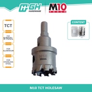 [ GH HARDWARE ] M10 TCT Hole Saw - 14 / 16 / 18 / 19 / 20 / 22 / 24 / 25 / 26 / 28 / 30 / 32 / 35 / 