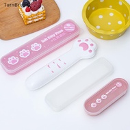 [TurnBright] Cutlery Box Student Spoon Storage Box Portable Cutlery Storage Box Chopstis And Spoon B