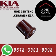 Nok Genteng Keramik KIA Choco Brown / Nok Genteng Keramik Murah