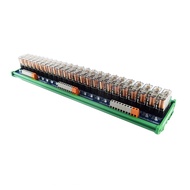 MN9L Huaqingjun 24-Channel 1NO 1NC Relay Module DC24V 10A G2R-1 SPDT Electromagnetic Relays for PLC